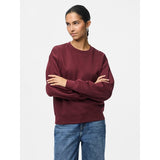 PIECES PIECES dam sweatshirt PCCHILLI Sweatshirt Tawny Port