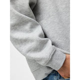 PIECES PIECES dam sweatshirt PCCHILLI Sweatshirt Light Grey Melange