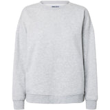 PIECES PIECES dam sweatshirt PCCHILLI Sweatshirt Light Grey Melange