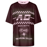 PIECES PIECES dam t-shirt PCDALULA T-shirt Tawny Port Chicory Coffee