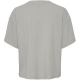 PIECES PIECES dam t-shirt PCKYLIE T-shirt Light Grey Melange