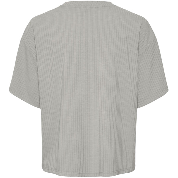 PIECES PIECES dam t-shirt PCKYLIE T-shirt Light Grey Melange