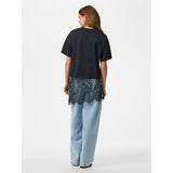 PIECES PIECES dam t-shirt PCMAVE T-shirt Black