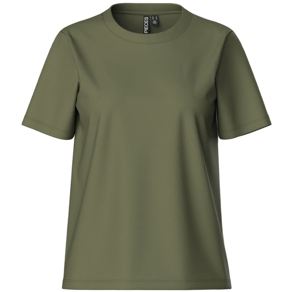 PIECES PIECES dam t-shirt PCRIA T-shirt Deep Lichen Green