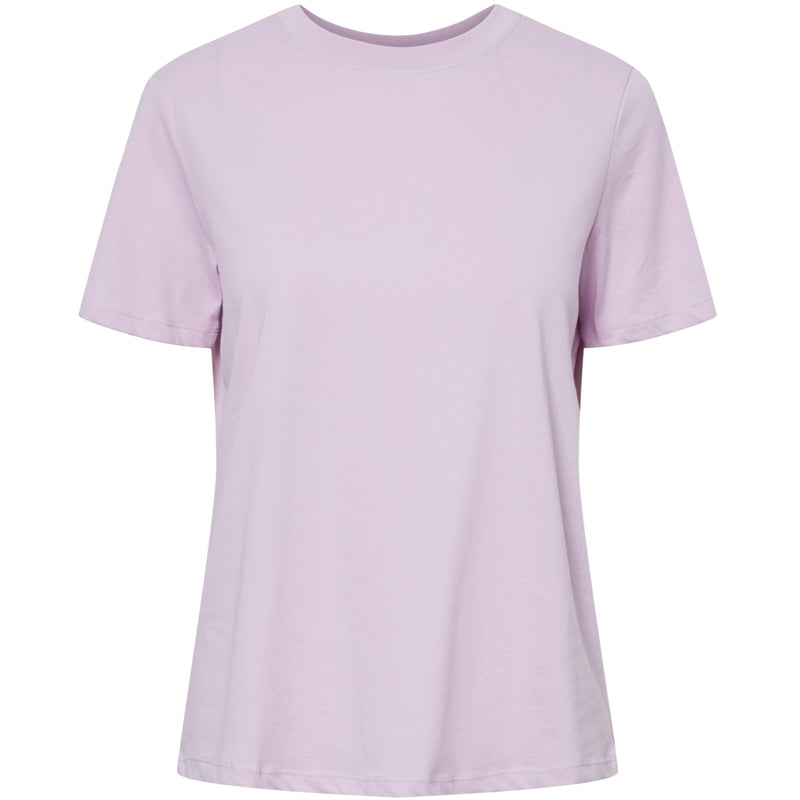 PIECES PIECES dam t-shirt PCRIA T-shirt Pink Lavender