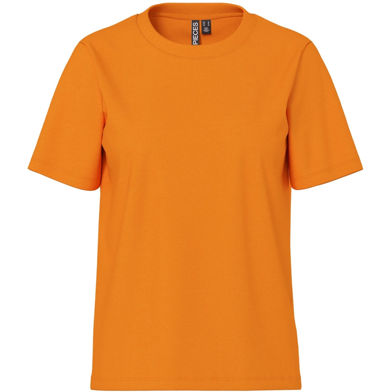 PIECES PIECES dam t-shirt PCRIA T-shirt Russet Orange