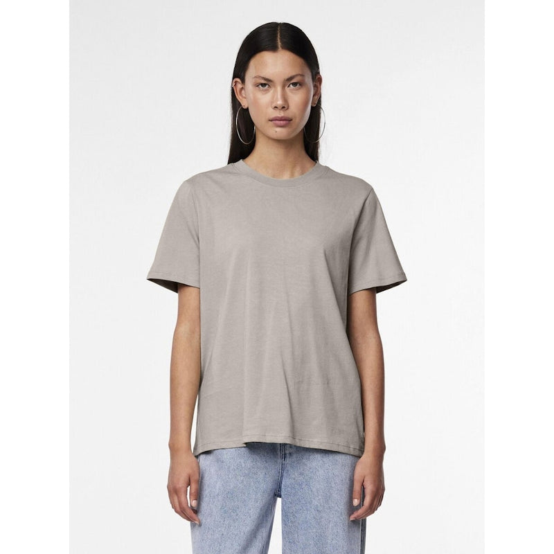 PIECES PIECES dam t-shirt PCRIA T-shirt Silver Gray