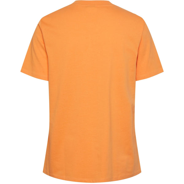 PIECES PIECES dam t-shirt PCRIA T-shirt Tangerine