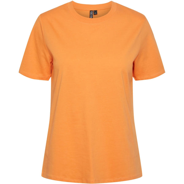 PIECES PIECES dam t-shirt PCRIA T-shirt Tangerine