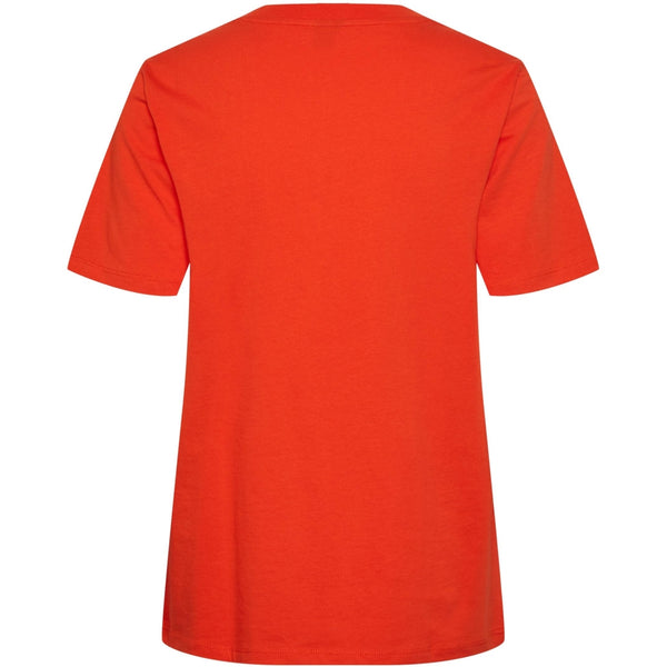 PIECES PIECES dam t-shirt PCRIA T-shirt Tangerine Tango