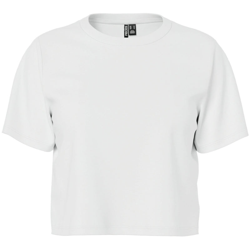 PIECES PIECES dam t-shirt PCSARA T-shirt Bright White