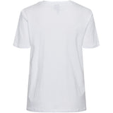 PIECES PIECES dam t-shirt PCSILJE T-shirt Bright White Aperol