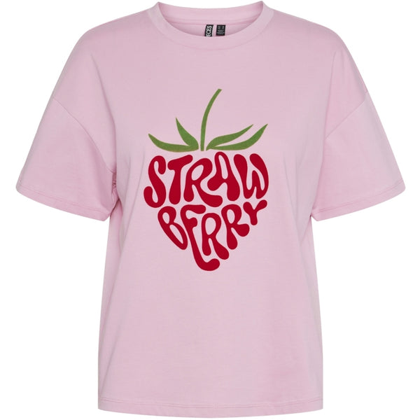 PIECES PIECES dam t-shirt PCSWEET T-shirt Orchid Pink STRAWBERRY