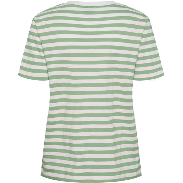 PIECES PIECES dam tee PCRIA T-shirt Quiet Green BRIGHT WHITE