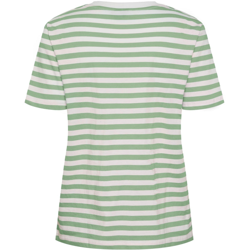 PIECES PIECES dam tee PCRIA T-shirt Quiet Green BRIGHT WHITE