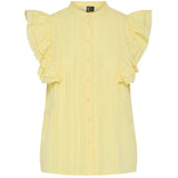 PIECES PIECES dam top PCSIKKA Top pale banana