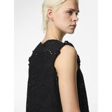 PIECES PIECES dam top PCVILDE Restudsalg Black