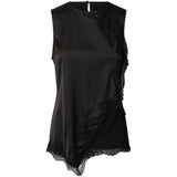 PIECES PIECES dam topp PCOLLI Top Black