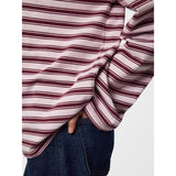 PIECES PIECES dam topp PCSADIE Blouse Tawny Port 3 ROSEATE SPOONBILL