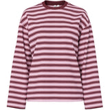 PIECES PIECES dam topp PCSADIE Blouse Tawny Port 3 ROSEATE SPOONBILL