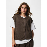 PIECES PIECES dam väst PCKATTY Vest Morel