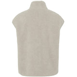 PIECES PIECES dam väst PCSADIA Vest Silver Gray