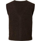PIECES PIECES dam väst PCSALLY Vest Hot Fudge Melange