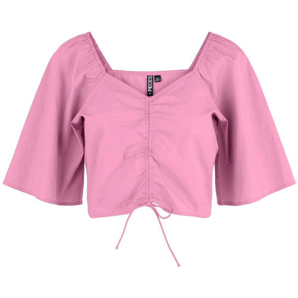 PIECES PIECES dam blus PCVALDINE Blouse Prism pink