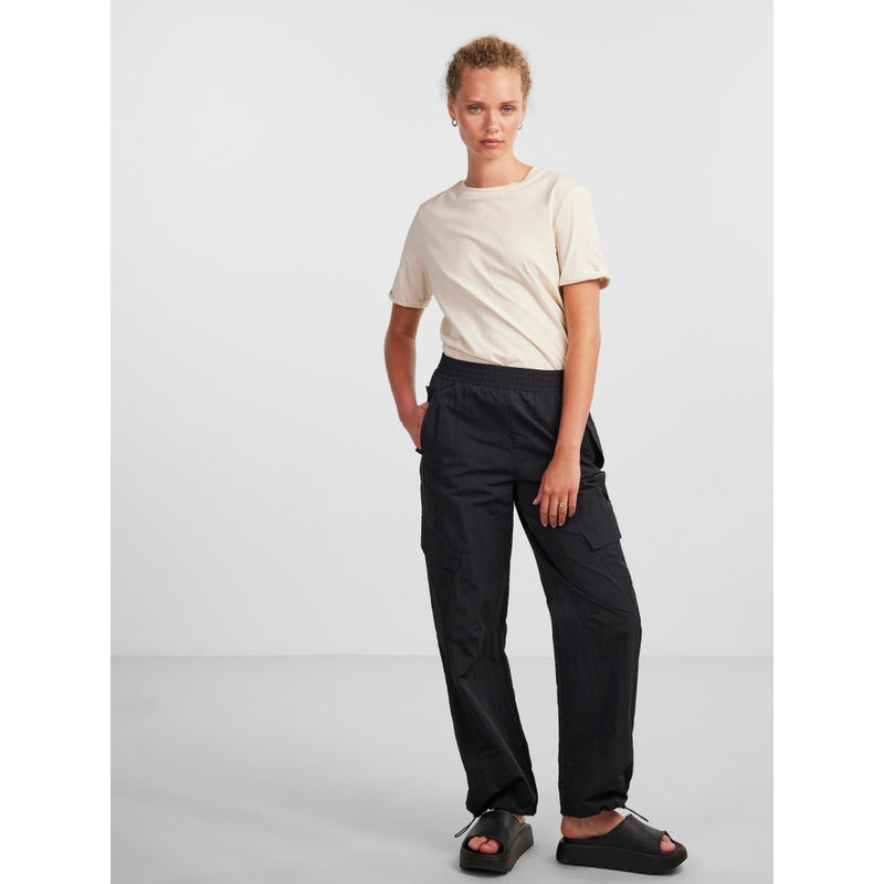 PIECES PIECES dam byxor PCJILL Pant Black