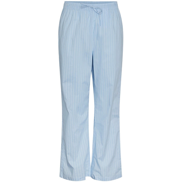 PIECES PIECES dam byxor PCJULLA Pant Cornflower Blue WHITE