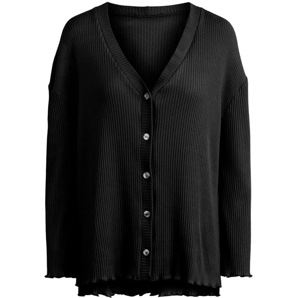 PIECES PIECES dam cardigan PCSIGRUD Restudsalg Black