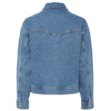 PIECES PIECES dam jacka PCELMA Jacket Medium blue denim
