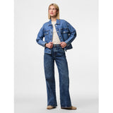PIECES PIECES dam jacka PCELMA Jacket Medium blue denim