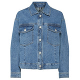 PIECES PIECES dam jacka PCELMA Jacket Medium blue denim