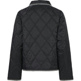 PIECES PIECES dame jakke PCNAIMA Jacket Black CLOUD DANCER TREAD