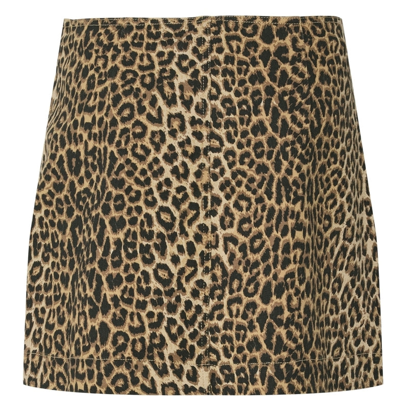 PIECES PIECES dam kjol PCSALUME Skirt White Pepper