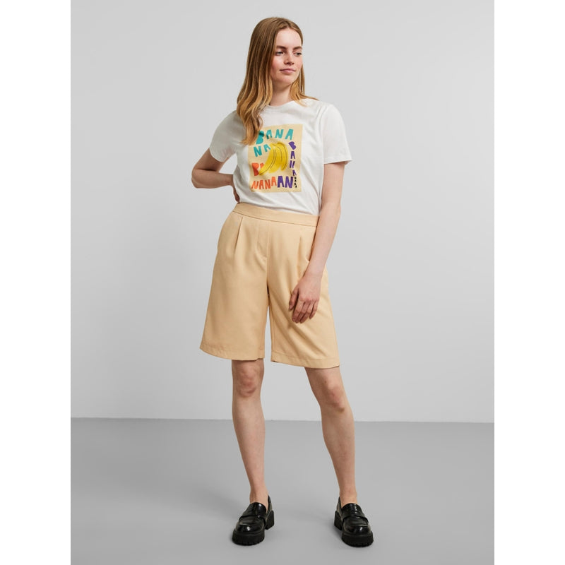 PIECES PIECES dam shorts PCVAGNA Restudsalg Apricot Cream