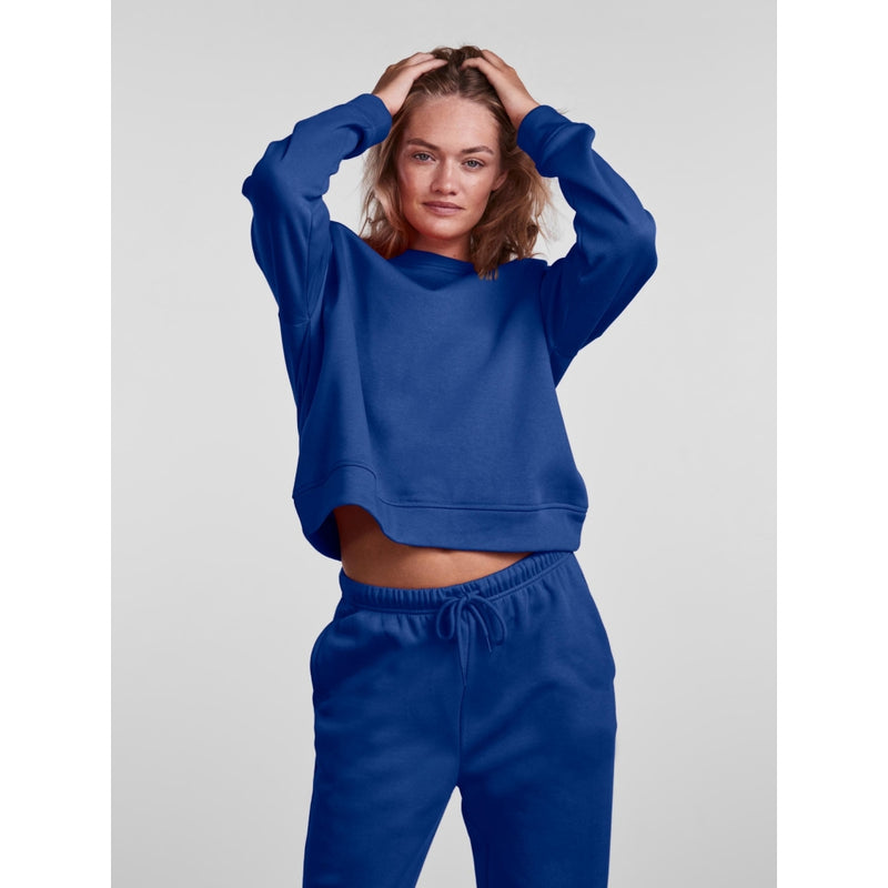 PIECES PIECES dam sweatshirt PCCHILLI Sweatshirt Mazarine Blue