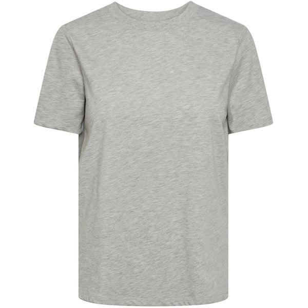 PIECES PIECES dam t-shirt PCRIA T-shirt Light Grey Melange
