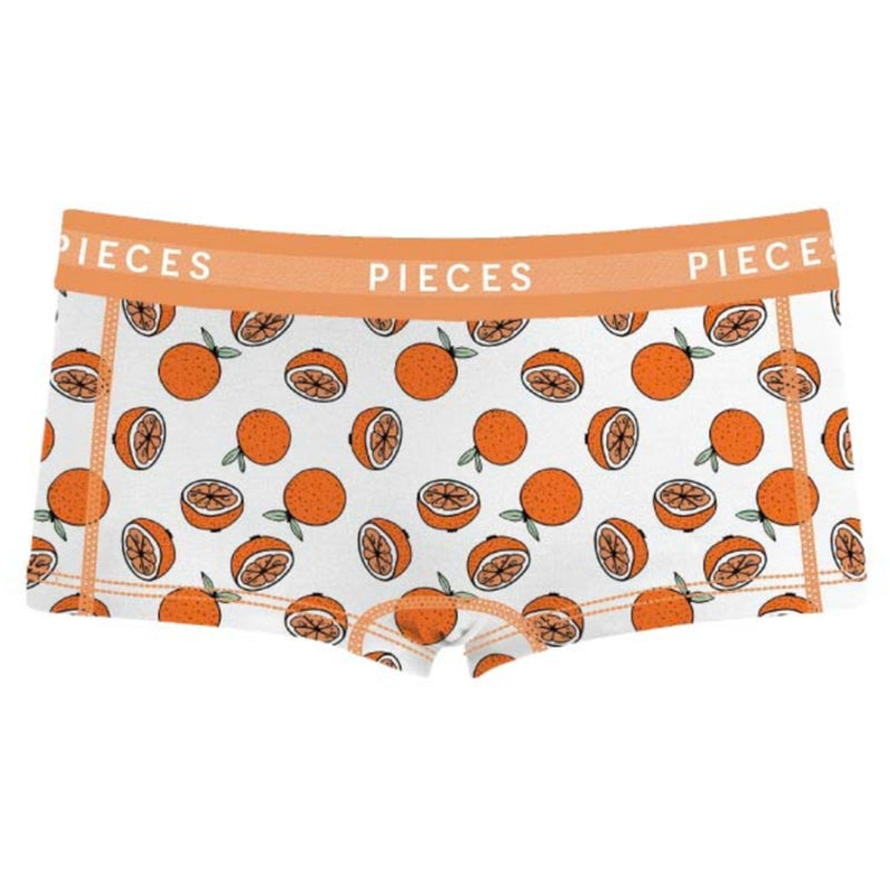 PIECES PIECES dam underbyxor PCLOGO Underwear Muskmelon