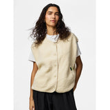 PIECES PIECES dam väst PCKATTY Vest Birch