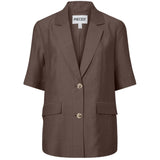 PIECES PIECES dam kavaj PCGERRY Blazer Coffee Quartz