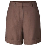 PIECES PIECES dam shorts PCGERRY Shorts Coffee Quartz