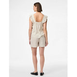 PIECES PIECES dam top PCPIA Top Birch BLACK