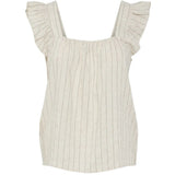 PIECES PIECES dam top PCPIA Top Birch BLACK