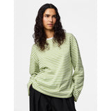 PIECES PIECES dam topp PCSADIE Blouse Bright White HERBAL GARDEN