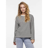 PIECES PIECES dam topp PCSADIE Blouse Cloud Dancer Black