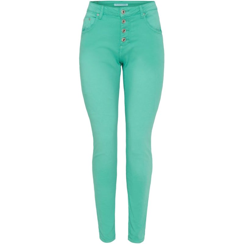 Place du Jour PLACE DU JOUR Dam byxor 90109 Jeans Aqua