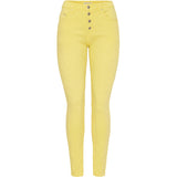 Place du Jour PLACE DU JOUR Dam byxor 90109 Jeans Yellow