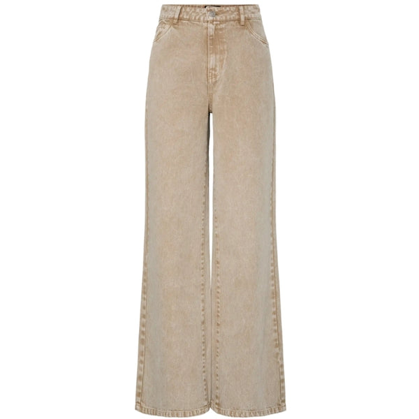 PIECES PLAGG DAM JEANS PCFAY Jeans Sandshell